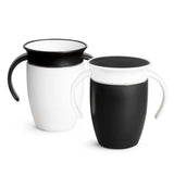 Gobelet Miracle® 360° 7oz - Noir et Blanc-Munchkin-MUN-28099-CLÉMENT