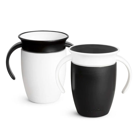 Gobelet Miracle® 360° 7oz - Noir et Blanc-Munchkin-MUN-28099-CLÉMENT