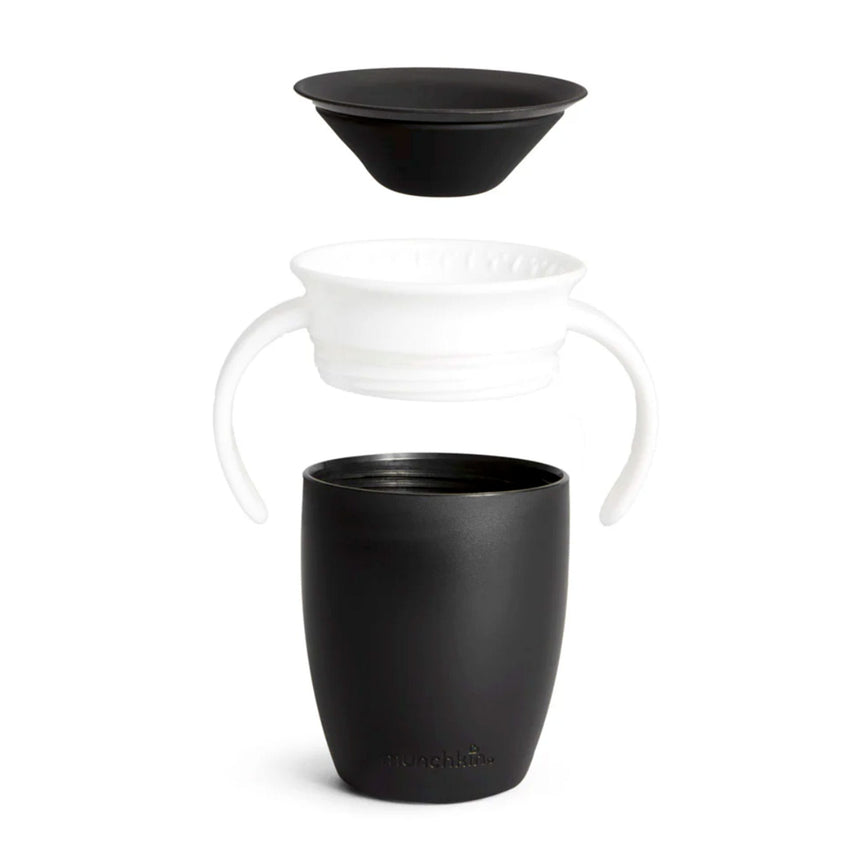 Gobelet Miracle® 360° 7oz - Noir et Blanc-Munchkin-MUN-28099-CLÉMENT