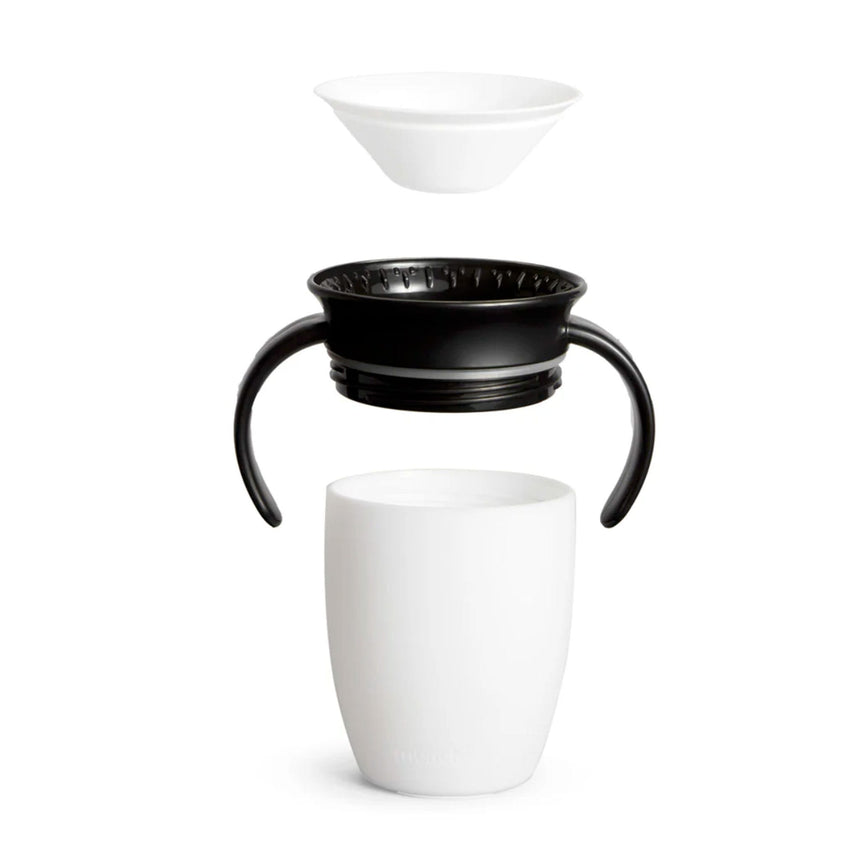 Gobelet Miracle® 360° 7oz - Noir et Blanc-Munchkin-MUN-28099-CLÉMENT