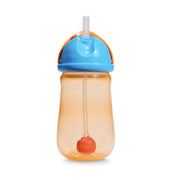 Gobelet Any Angle à Paille Lestée 10 oz - Orange-Munchkin-MUN-28284-SD-CLÉMENT