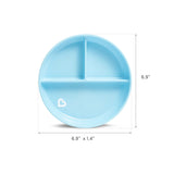 Assiette à Compartiment Ventouse - Rose-Munchkin-MUN-28296-ROSE-CLÉMENT