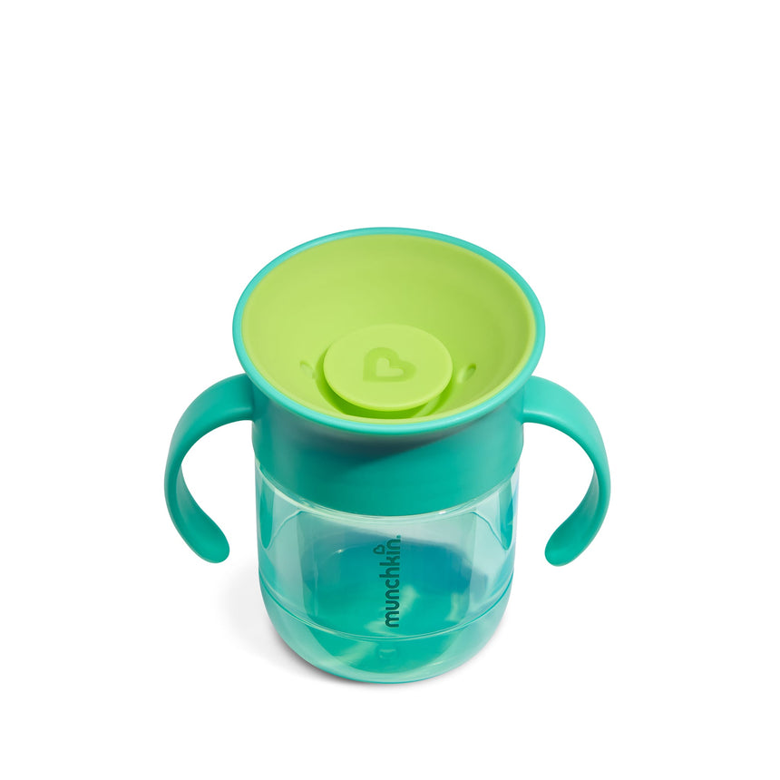 Tasse Gobelet d’Apprentissage Miracle 360° 7 oz (2) - Bleu/Jaune-Munchkin-MUN-28696P-CLÉMENT