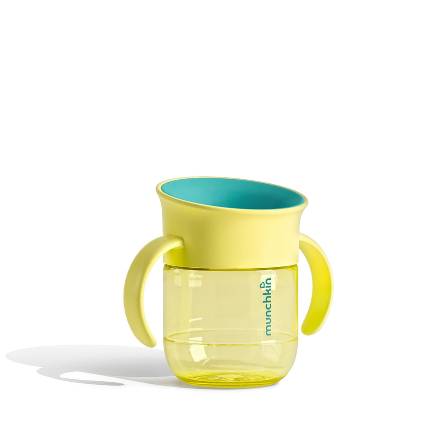 Tasse Gobelet d’Apprentissage Miracle 360° 7 oz (2) - Bleu/Jaune-Munchkin-MUN-28696P-CLÉMENT