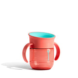 Tasse Gobelet d’Apprentissage Miracle 360° 7 oz (2) - Corail/Mauve-Munchkin-MUN-28697P-CLÉMENT