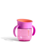 Tasse Gobelet d’Apprentissage Miracle 360° 7 oz (2) - Corail/Mauve-Munchkin-MUN-28697P-CLÉMENT