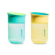 Tasse Gobelets Miracle 360° 10 oz (2) - Bleu/Jaune-Munchkin-MUN-28700P-CLÉMENT