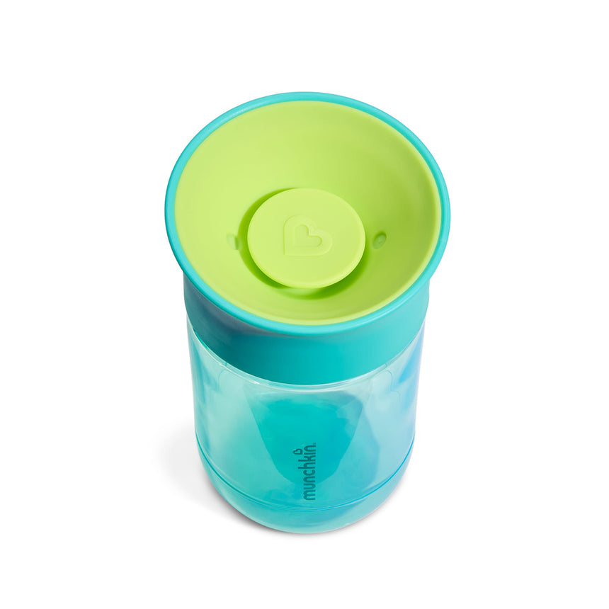 Tasse Gobelets Miracle 360° 10 oz (2) - Bleu/Jaune-Munchkin-MUN-28700P-CLÉMENT