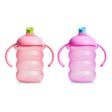 Gobelets d’Apprentissage Click Lock à Bec Résistant aux Morsures 8 oz (2) - Rose/Mauve-Munchkin-MUN-28717P-CLÉMENT