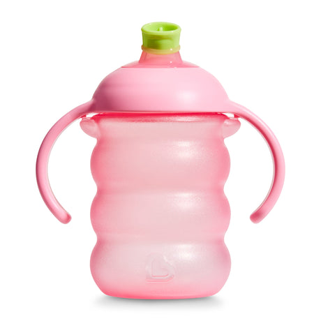 Gobelets d’Apprentissage Click Lock à Bec Résistant aux Morsures 8 oz (2) - Rose/Mauve-Munchkin-MUN-28717P-CLÉMENT