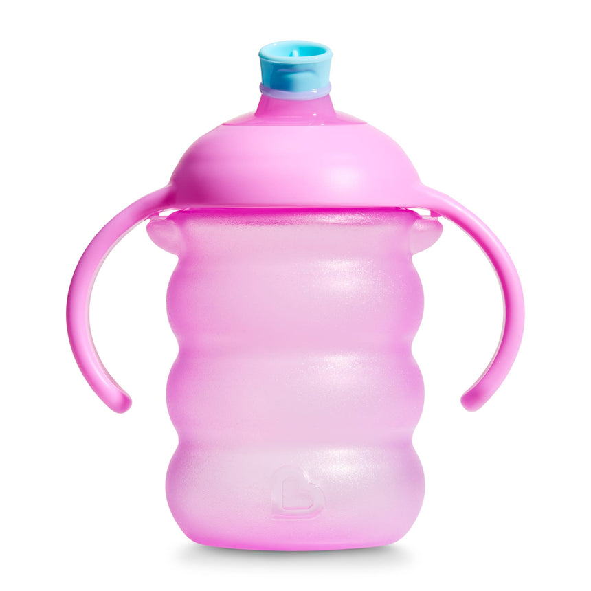 Gobelets d’Apprentissage Click Lock à Bec Résistant aux Morsures 8 oz (2) - Rose/Mauve-Munchkin-MUN-28717P-CLÉMENT