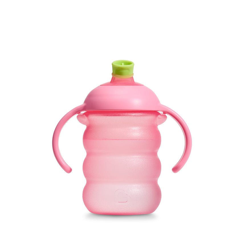 Gobelets d’Apprentissage Click Lock à Bec Résistant aux Morsures 8 oz (2) - Rose/Mauve-Munchkin-MUN-28717P-CLÉMENT