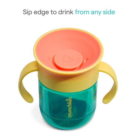 Tasse Gobelet d’Apprentissage Miracle 360° 7 oz - Bleu-Munchkin-MUN-28791-BLUE-CLÉMENT