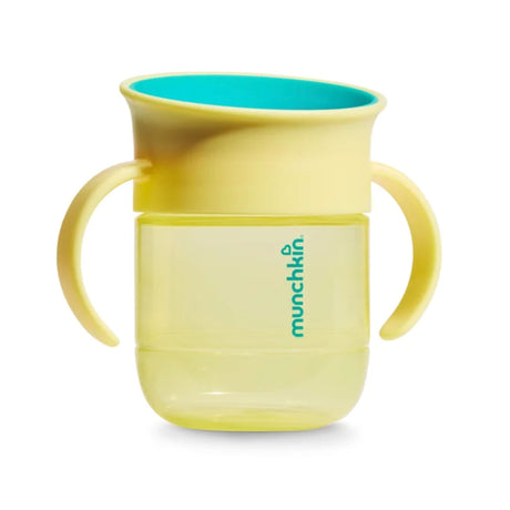 Tasse Gobelet d’Apprentissage Miracle 360° 7 oz - Jaune-Munchkin-MUN-28791-YELLOW-CLÉMENT