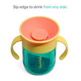 Tasse Gobelet d’Apprentissage Miracle 360° 7 oz - Jaune-Munchkin-MUN-28791-YELLOW-CLÉMENT