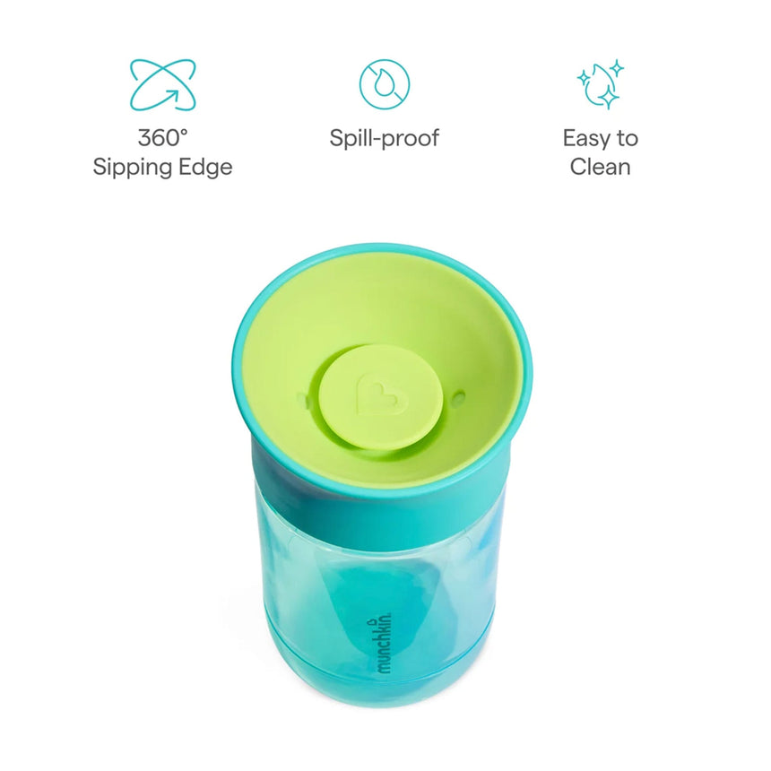 Tasse Gobelet Miracle 360° 10 oz - Bleu-Munchkin-MUN-28792-BLUE-CLÉMENT