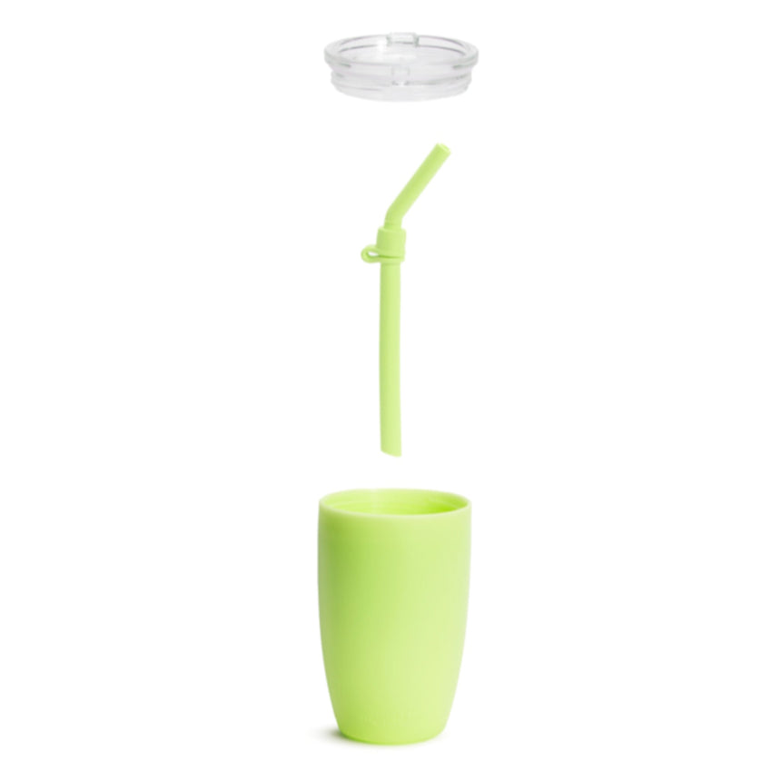 Gobelet Simple Clean™ à Paille 10oz - Vert-Munchkin-MUN-38046-CLÉMENT