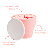 Bol à Collation C’est Silicone!™ - Corail-Munchkin-MUN-38077-CLÉMENT