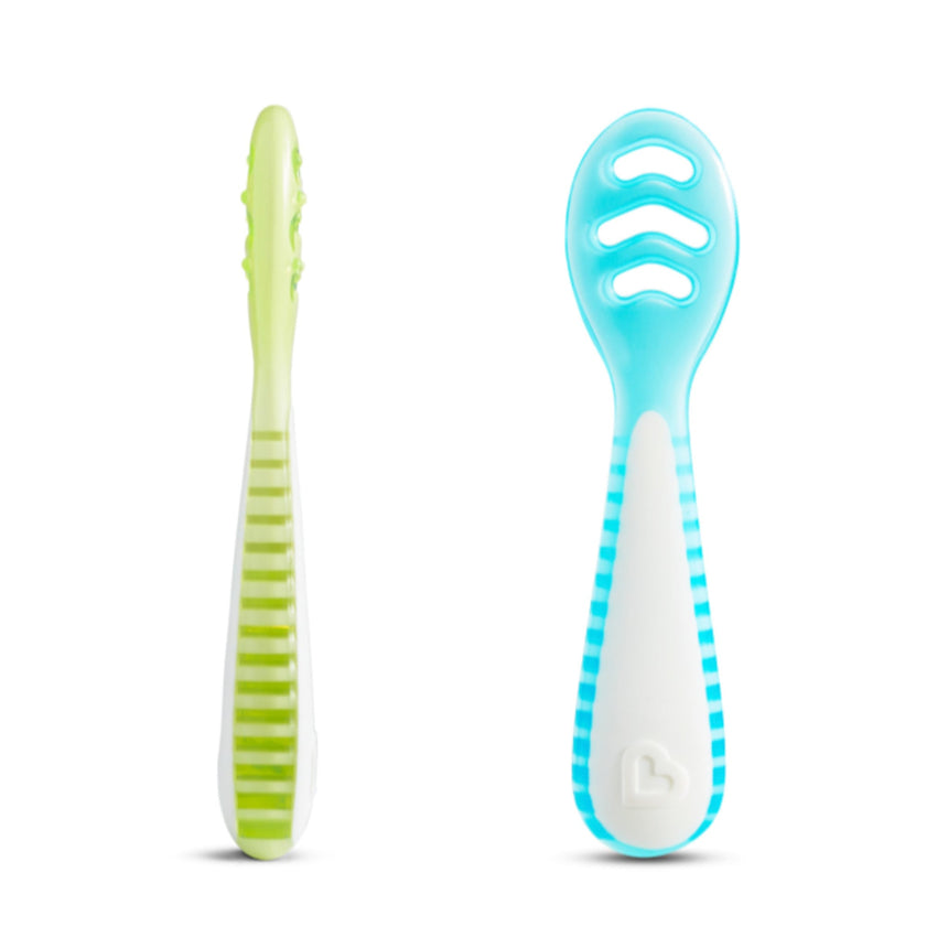 Cuillères d'Apprentissage Gentle Dip™ (2) - Bleu-Munchkin-MUN-38113-CLÉMENT