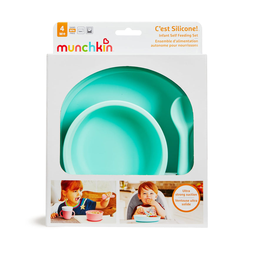 Ensemble Vaisselle Silicone-Munchkin-MUN-38172-CLÉMENT