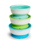 Ensemble Bols Et Couvercles (3) - Bleu-Munchkin-MUN-41720-CLÉMENT