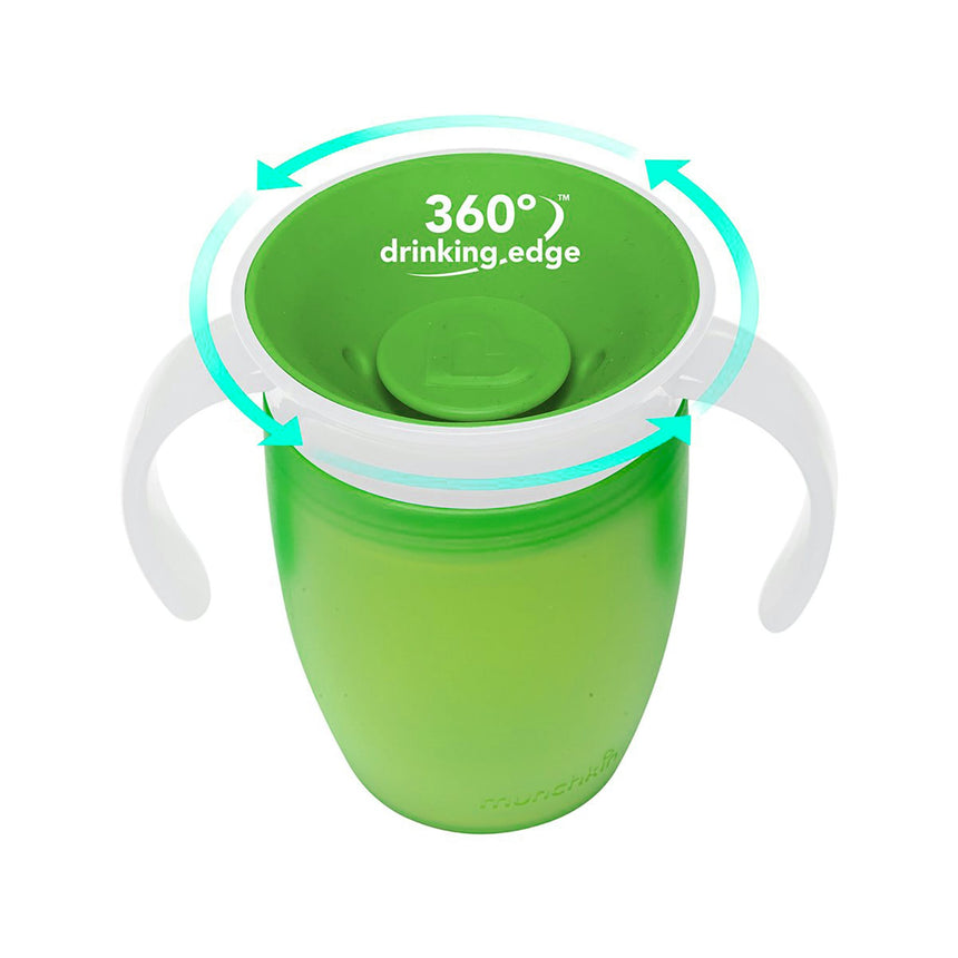 Tasse 7oz Miracle® 360° vert-Munchkin-MUN-17966-17976-CLÉMENT