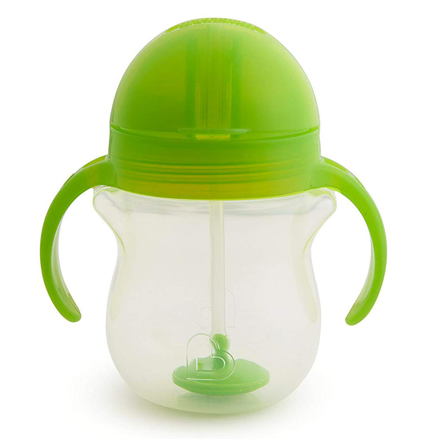 Gobelet Any Angle™ Click Lock avec Paille 7oz - Vert-Munchkin-MUN-44853-44863A-CLÉMENT