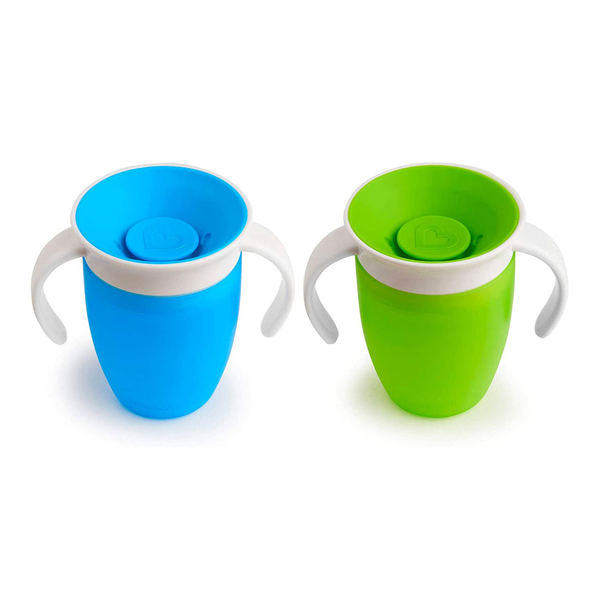 Tasse (2) 7oz Miracle® 360° - Bleu Vert-Munchkin-MUN-47022-30002A-CLÉMENT