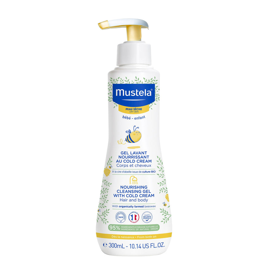 Gel Lavant Nourrissant Cold Cream 300ml-Mustela-MUS-1108704046-CLÉMENT