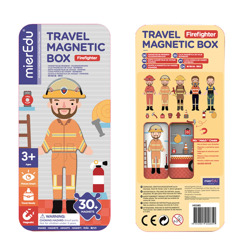Coffret de Puzzles Magnétique Pompier-Mieredu-MEU-585ME085CA-CLÉMENT