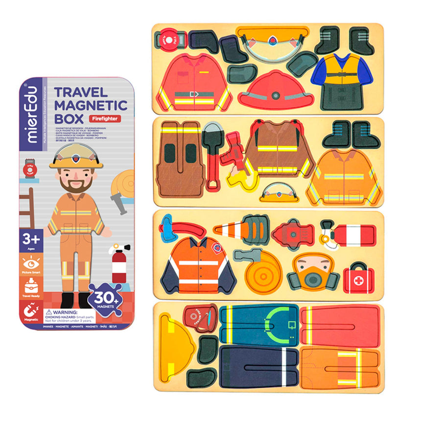 Coffret de Puzzles Magnétique Pompier-Mieredu-MEU-585ME085CA-CLÉMENT