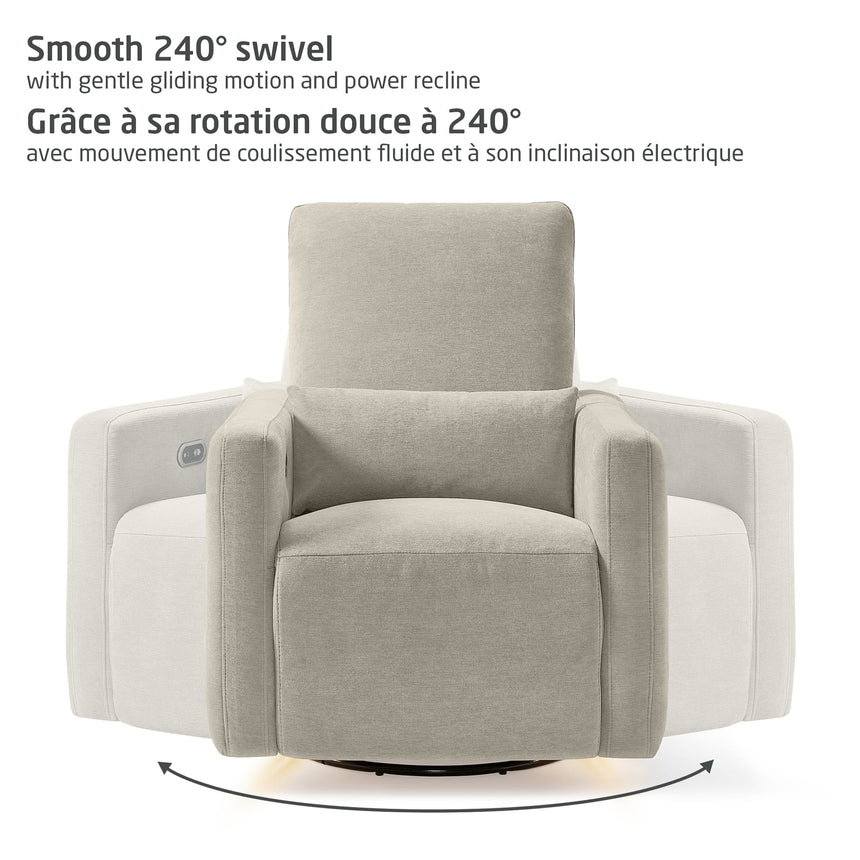Fauteuil pivotant, coulissant et inclinable Dorian avec veilleuse - Fog-Maxi-Cosi-MXI-NS019HYJ-CLÉMENT