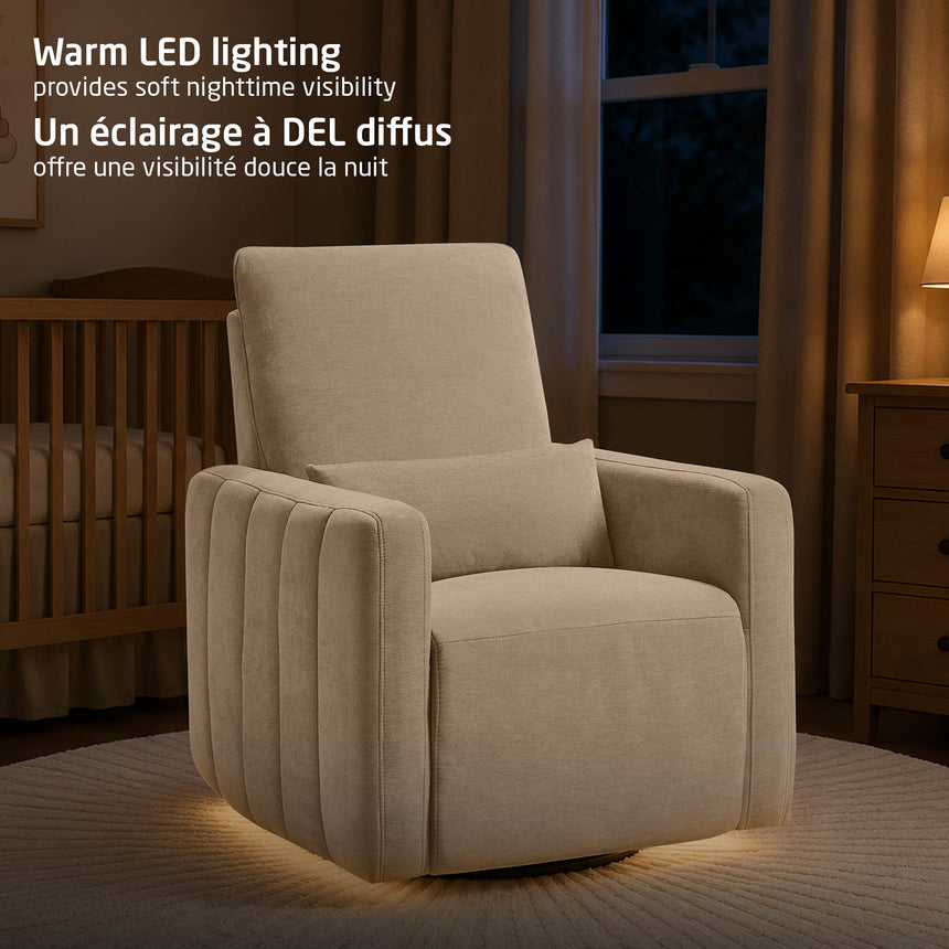 Fauteuil pivotant, coulissant et inclinable Dorian avec veilleuse - Fog-Maxi-Cosi-MXI-NS019HYJ-CLÉMENT