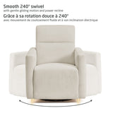 Fauteuil pivotant, coulissant et inclinable Isla avec veilleuse - Vanille-Maxi-Cosi-MXI-NS025HYL-CLÉMENT