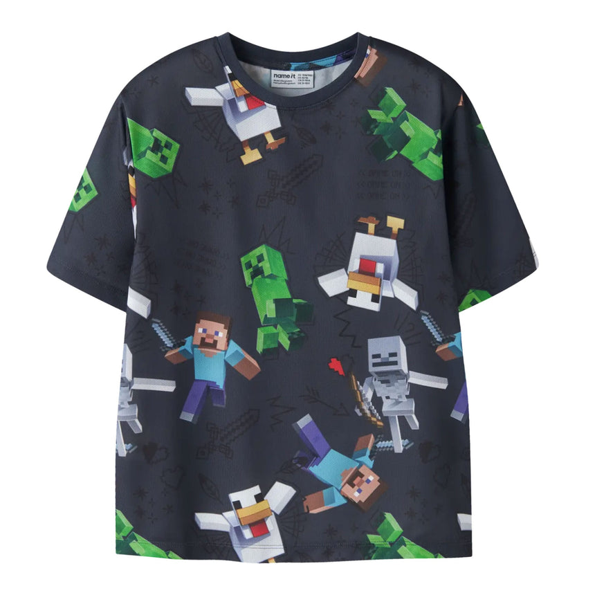 T-shirt Imprimé Minecraft 6-12ans-Name It-Marine-6-NAE-13260045-O-CLÉMENT
