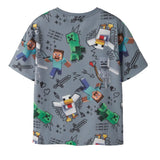T-shirt Imprimé Minecraft 6-12ans-Name It-NAE-13260045-T-CLÉMENT