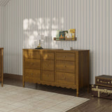 Commode 9 Tiroirs Ambrosia - Naturel Noyer-Namesake-NAM-M32328NL-CLÉMENT
