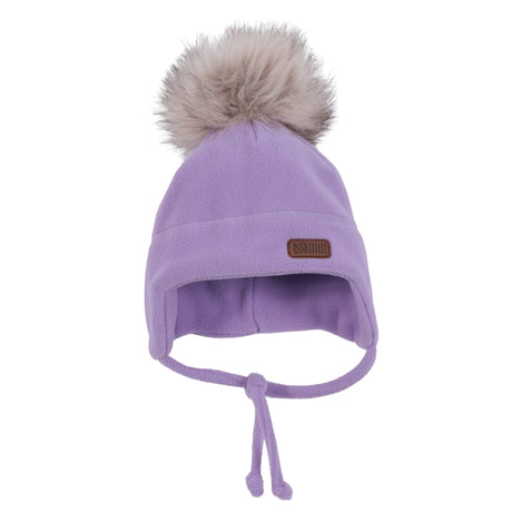 Tuque Polar Unie 2-6ans-Nano-Lilas-2-4-NAN-BTUPO500F262-CLÉMENT