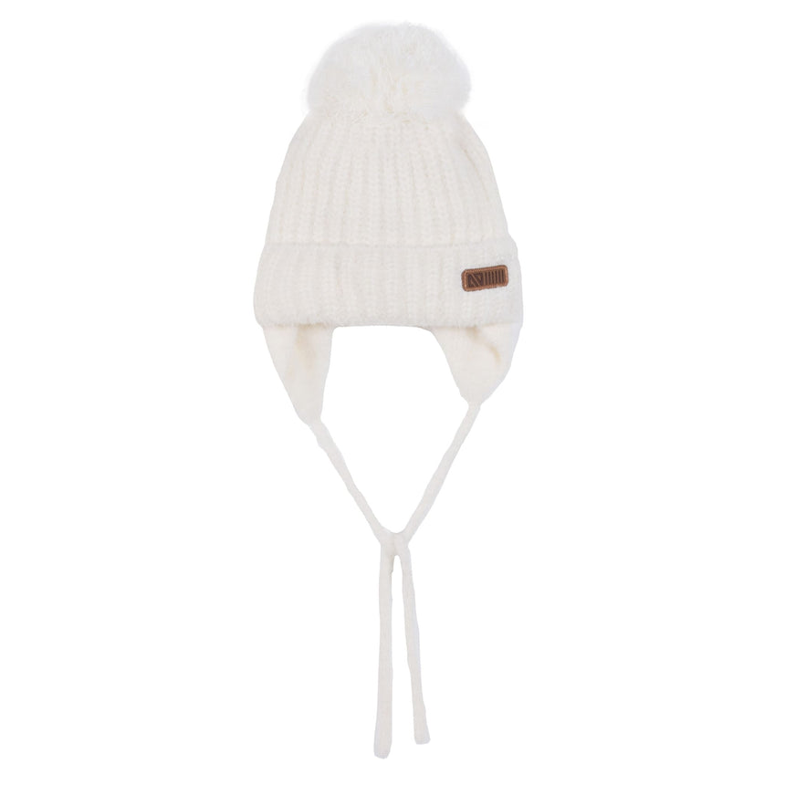 Tuque Tricot Elsa 6-24mois-Nano-Ivoire-6-12 m-NAN-F25TU256-1-CLÉMENT