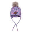 Tuque Coton Fleurs 2-6ans-Nano-Lilas-2-4-NAN-F26TUJO5002L-CLÉMENT