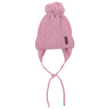 Tuque Tricot Pompon 6-24mois-Nano-Rose-6-12 m-NAN-F26TUO500-1-CLÉMENT