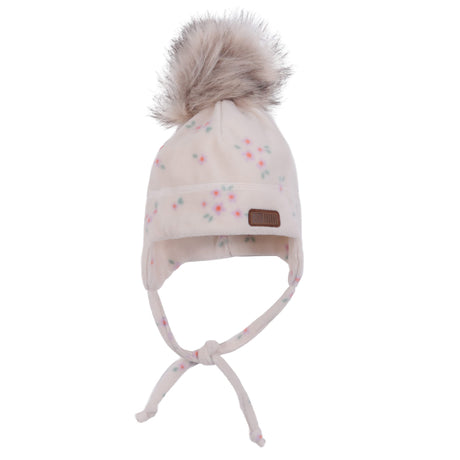 Tuque Polar Fleurs 12-24mois-Nano-Ivoire-12-24 m-NAN-F26TUPO5001I-CLÉMENT