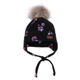 Tuque Polar Fleurs 12-24mois-Nano-Noir-12-24 m-NAN-F26TUPO5001N-CLÉMENT