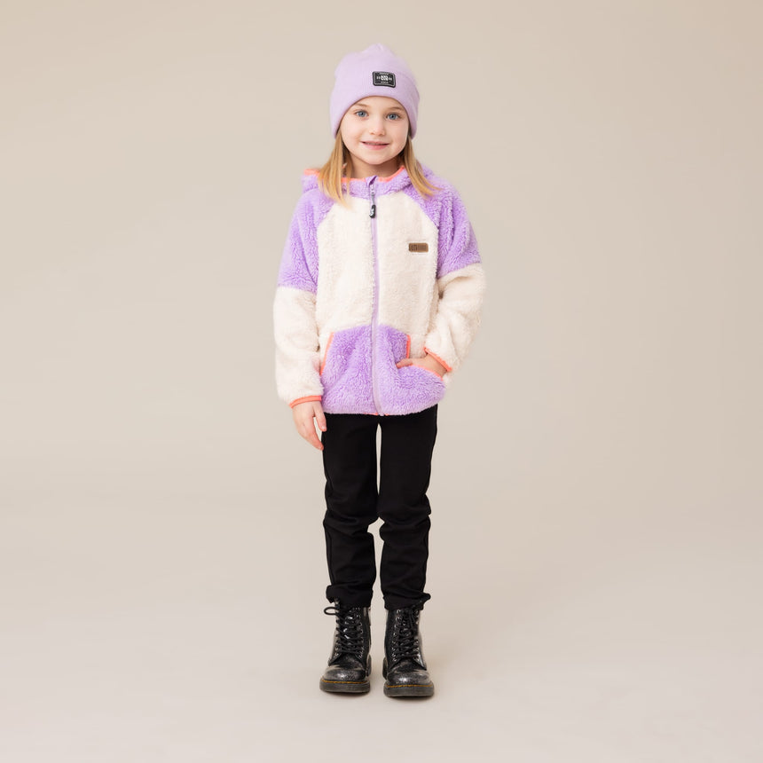 Veste Sherpa Ivoire 3-10ans-Nano-NAN-F26VS02-CLÉMENT