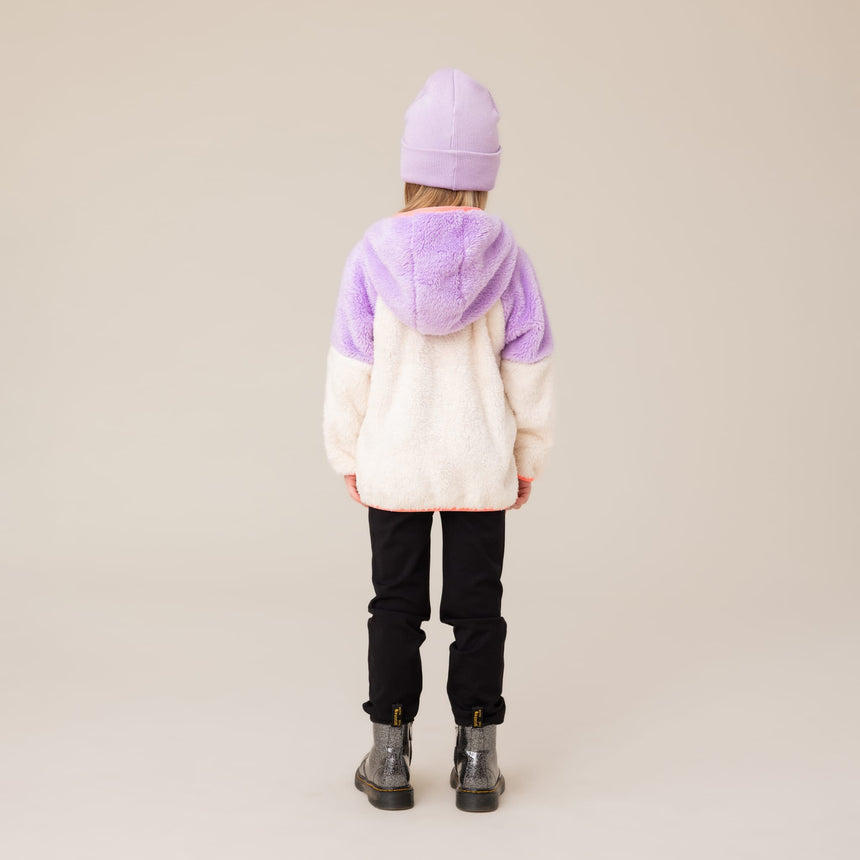 Veste Sherpa Ivoire 3-10ans-Nano-NAN-F26VS02-CLÉMENT