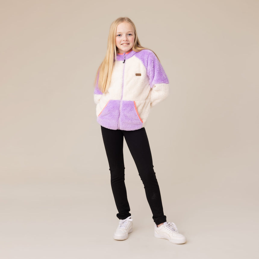 Veste Sherpa Ivoire 3-10ans-Nano-NAN-F26VS02-CLÉMENT