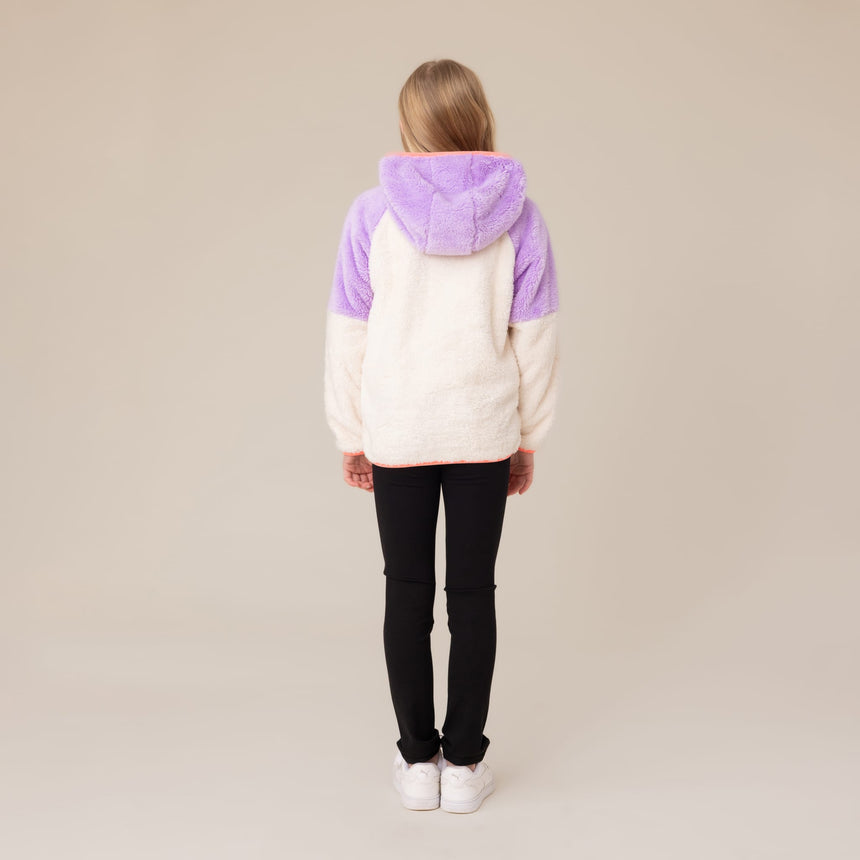 Veste Sherpa Ivoire 3-10ans-Nano-NAN-F26VS02-CLÉMENT