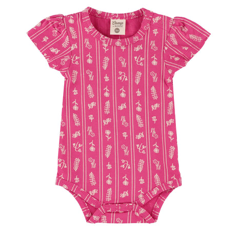 Cache-couche Rayé Fleurs 3-24mois-Camp by Birdz-Fuchsia-3 m-NAS-CLSPBG687-FF-CLÉMENT