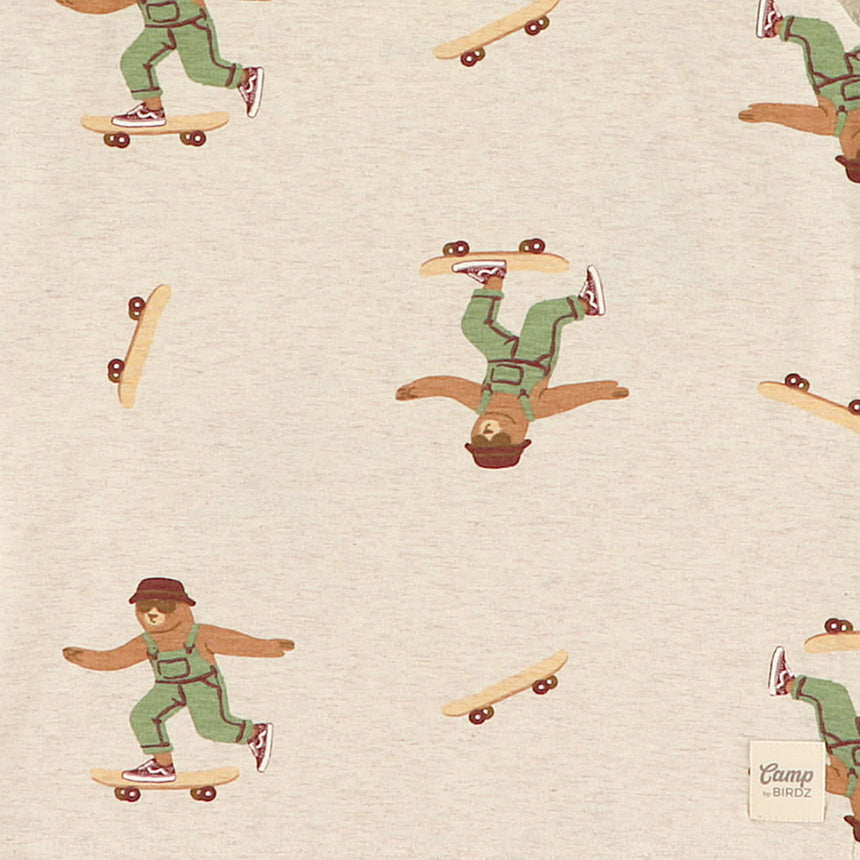 T-shirt Fooler Skateboard 2-8ans-Camp by Birdz-NAS-CLSPKB394-OS-CLÉMENT