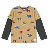 T-shirt Fooler Construction 2-8ans-Camp by Birdz-Taupe-2-NAS-CLSPKB394-TM-CLÉMENT